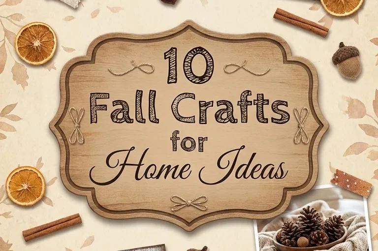 10 Fall Crafts for Home Ideas